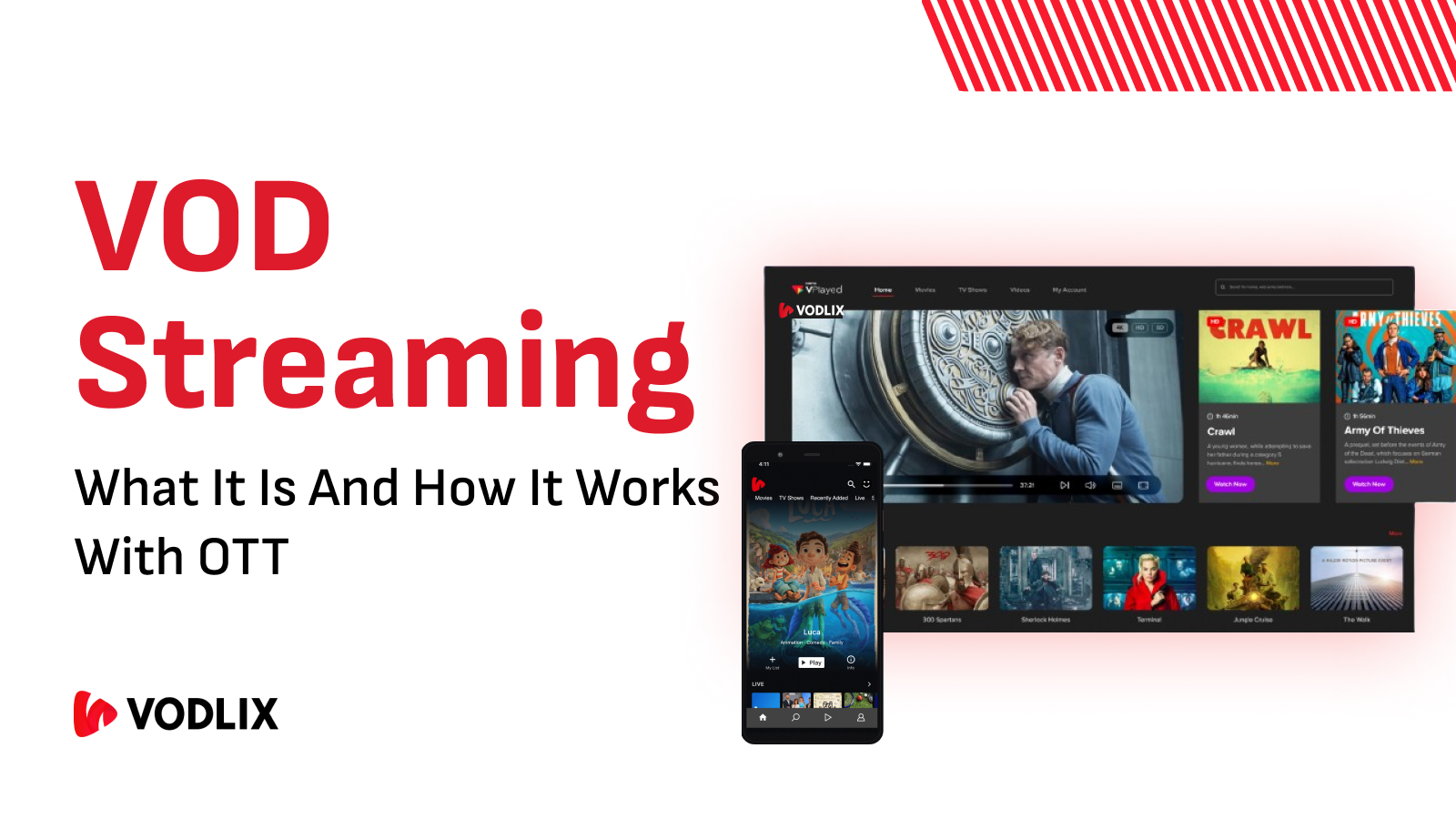 VOD Streaming – What It Is and How It Works with OTT